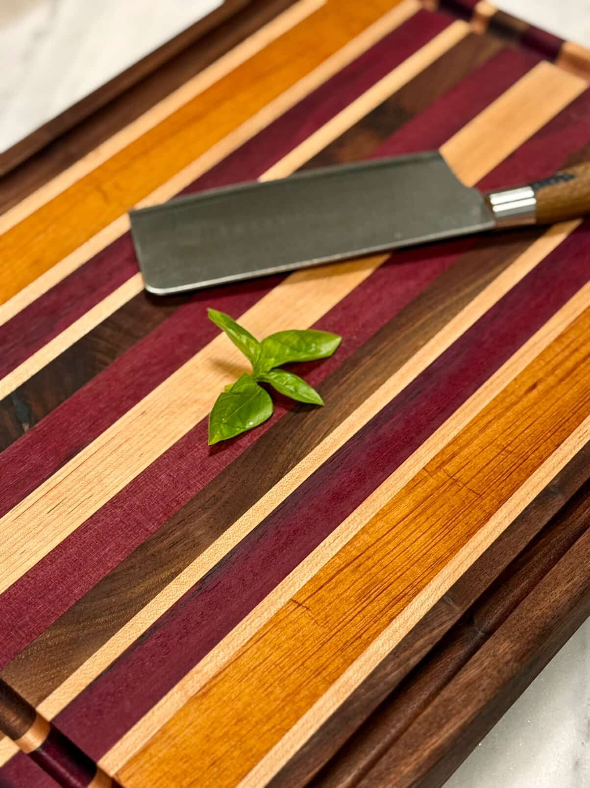 Custom Face-Grain Cutting Board